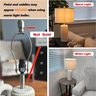 PoKat 23" Modern Ceramic Table Lamp Set of 2 for Living Room White Desk Lamps for Bedroom Farmhouse Bedside Nightstand Lamp House Warming Gifts New Home Decor End Table Lamps Gifts for Women Mom Beige