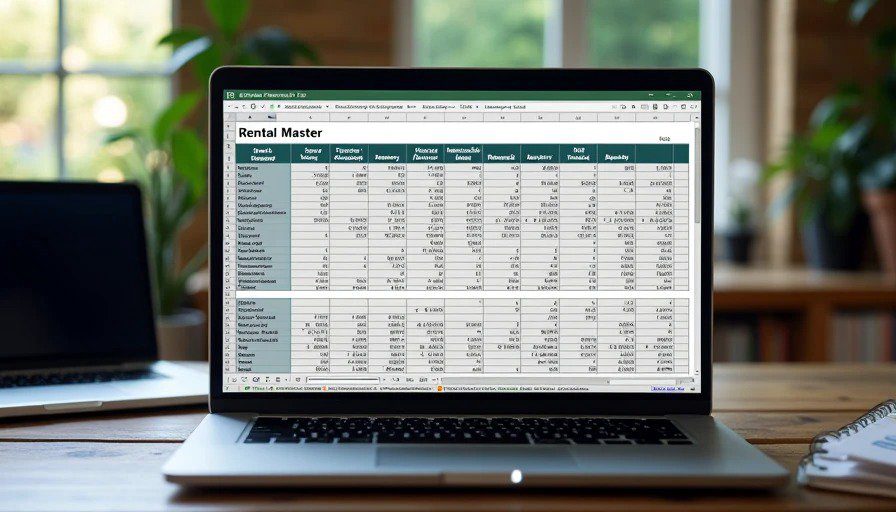 The system that makes it work Master rental spreadsheet dashboard