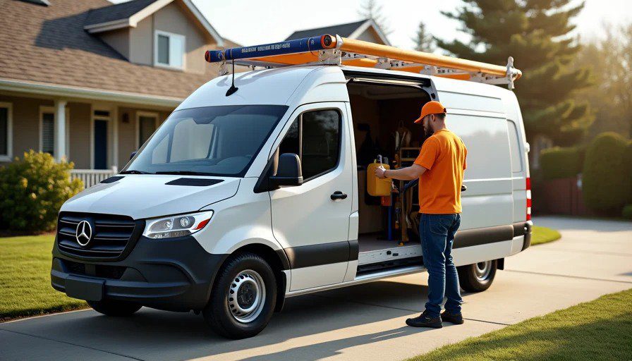 Reliable handyman work van