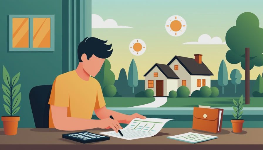 Visual context for property tax tips