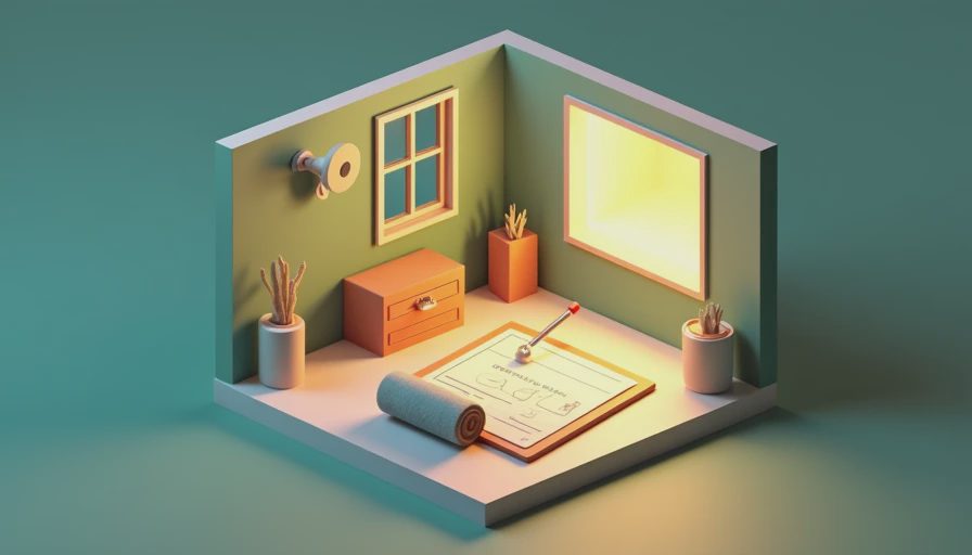 Visual context for rental property upgrade ideas