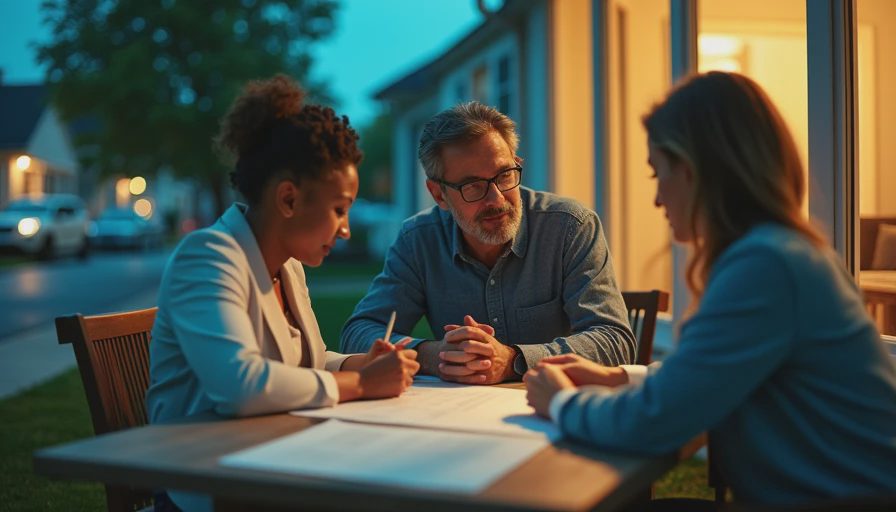 Illustration for who holds the deed in owner financing