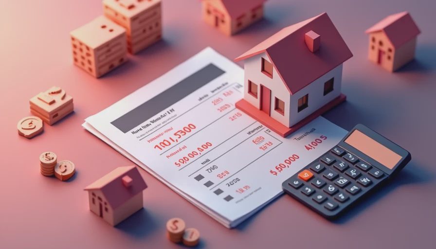 Visual context for homestyle renovation loan rates